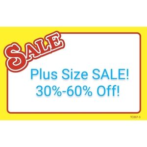 Plus Size Sale 30-60% OFF